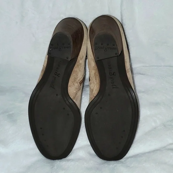 Paul Green Nora Hydro Suede Ankle Booties Size 6 - Picture 11 of 14